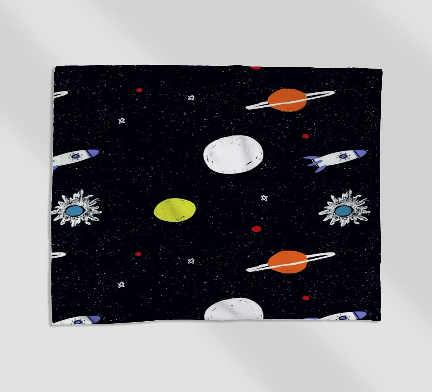Planets Pattern serviette de plage de Alex Foster