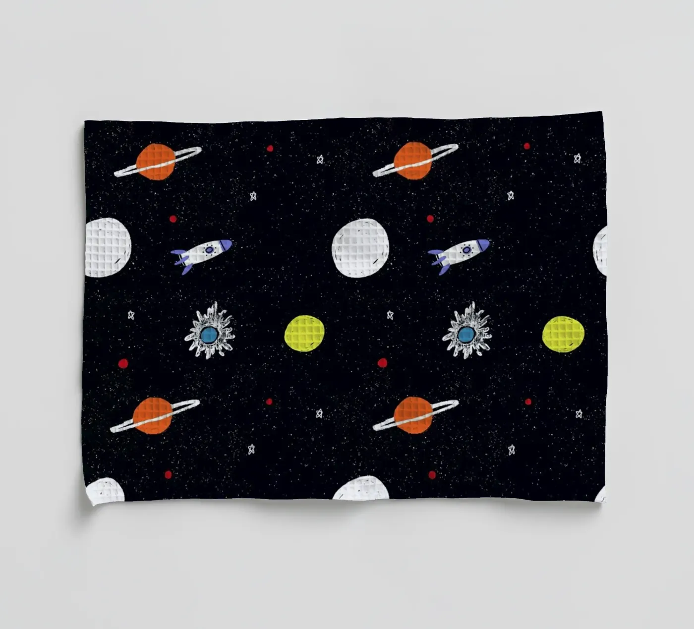 Motif des planètes torchon de Alex Foster