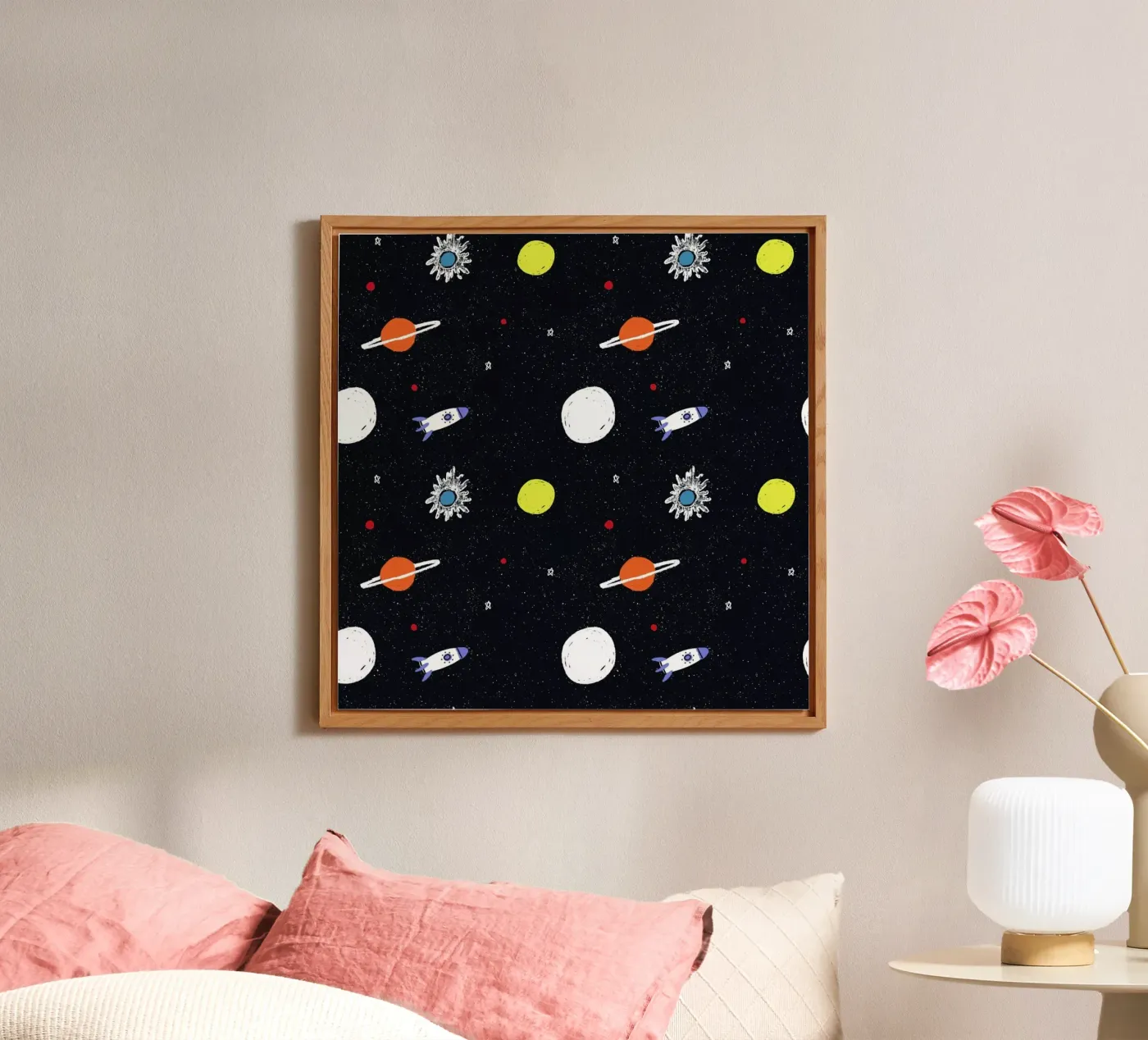 Planets Pattern panneau forex de Alex Foster