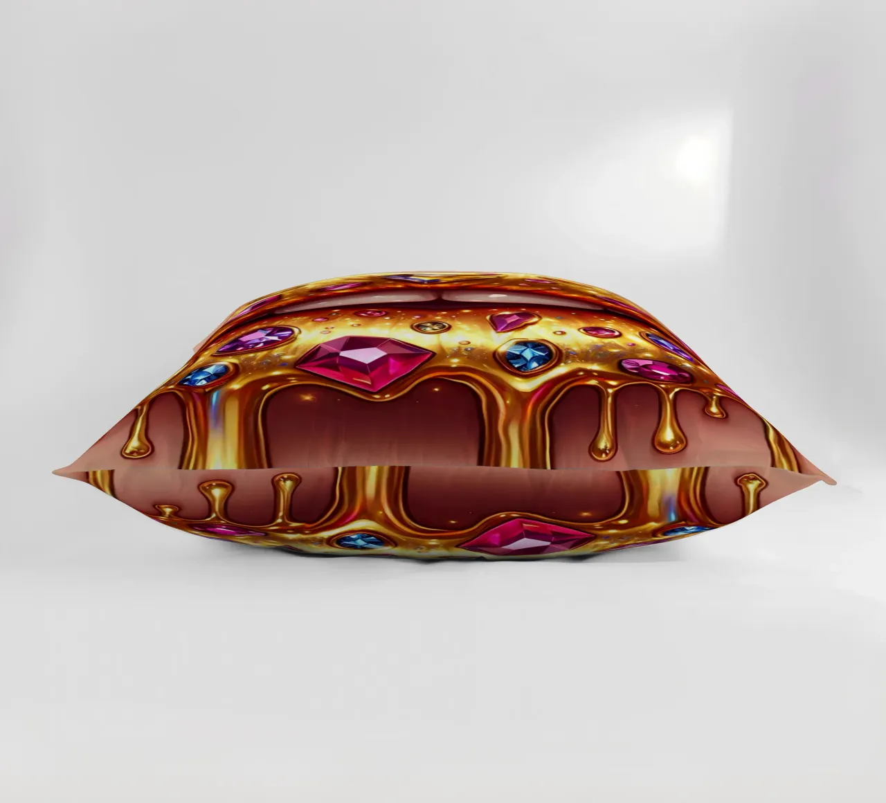 LABBRA GOCCIOLANTI DI GIOIELLI cuscino da ARTOMATIC