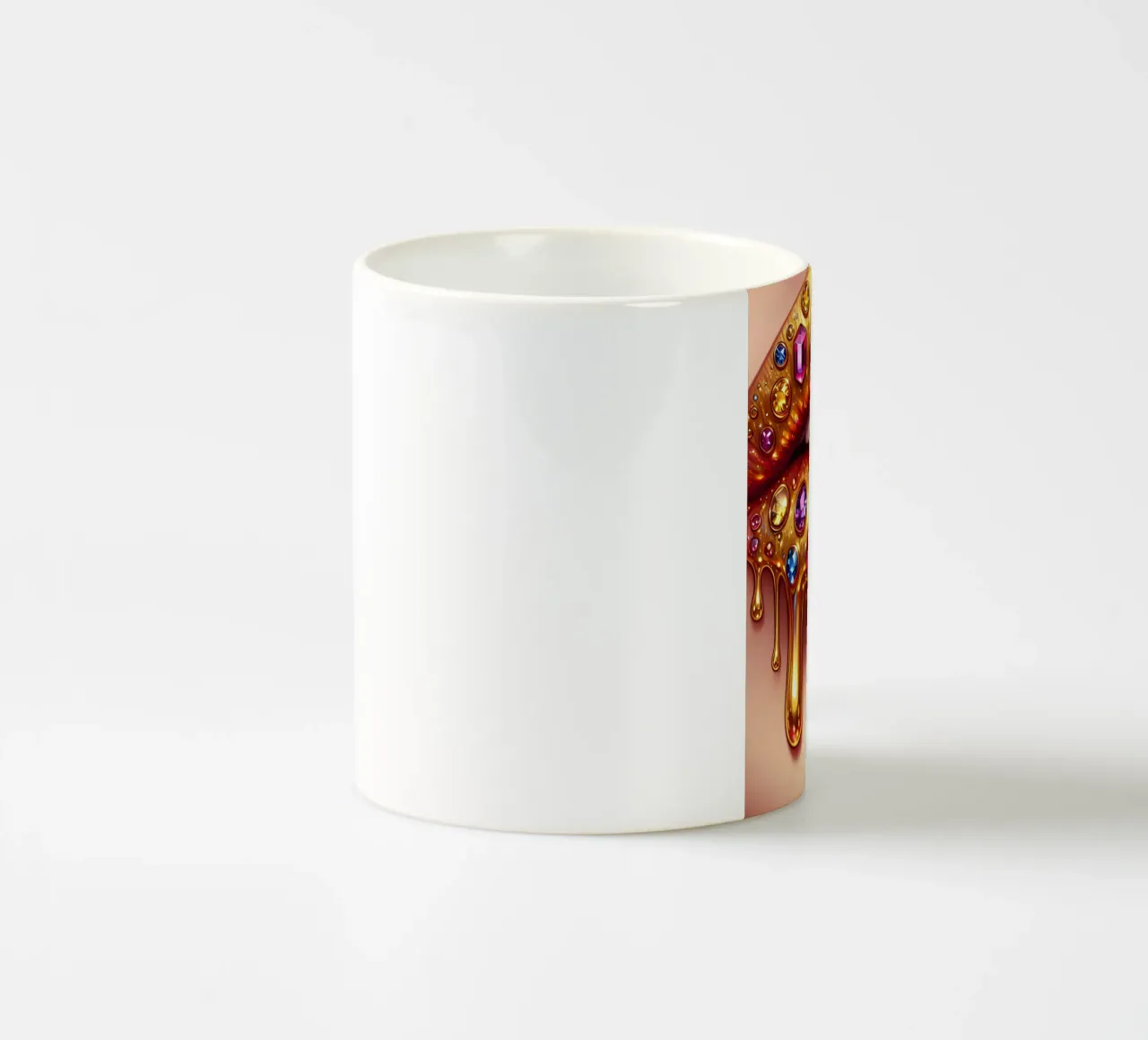 LABBRA GOCCIOLANTI DI GIOIELLI tazza in ceramica da ARTOMATIC