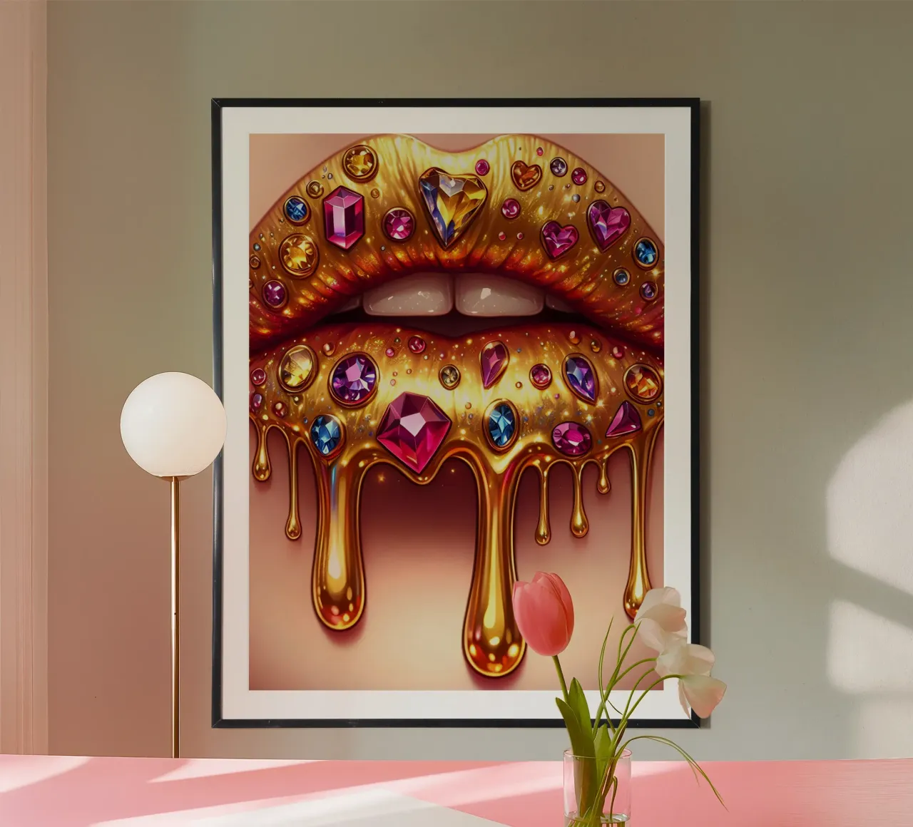 LABBRA GOCCIOLANTI DI GIOIELLI carta hahnemühle da ARTOMATIC