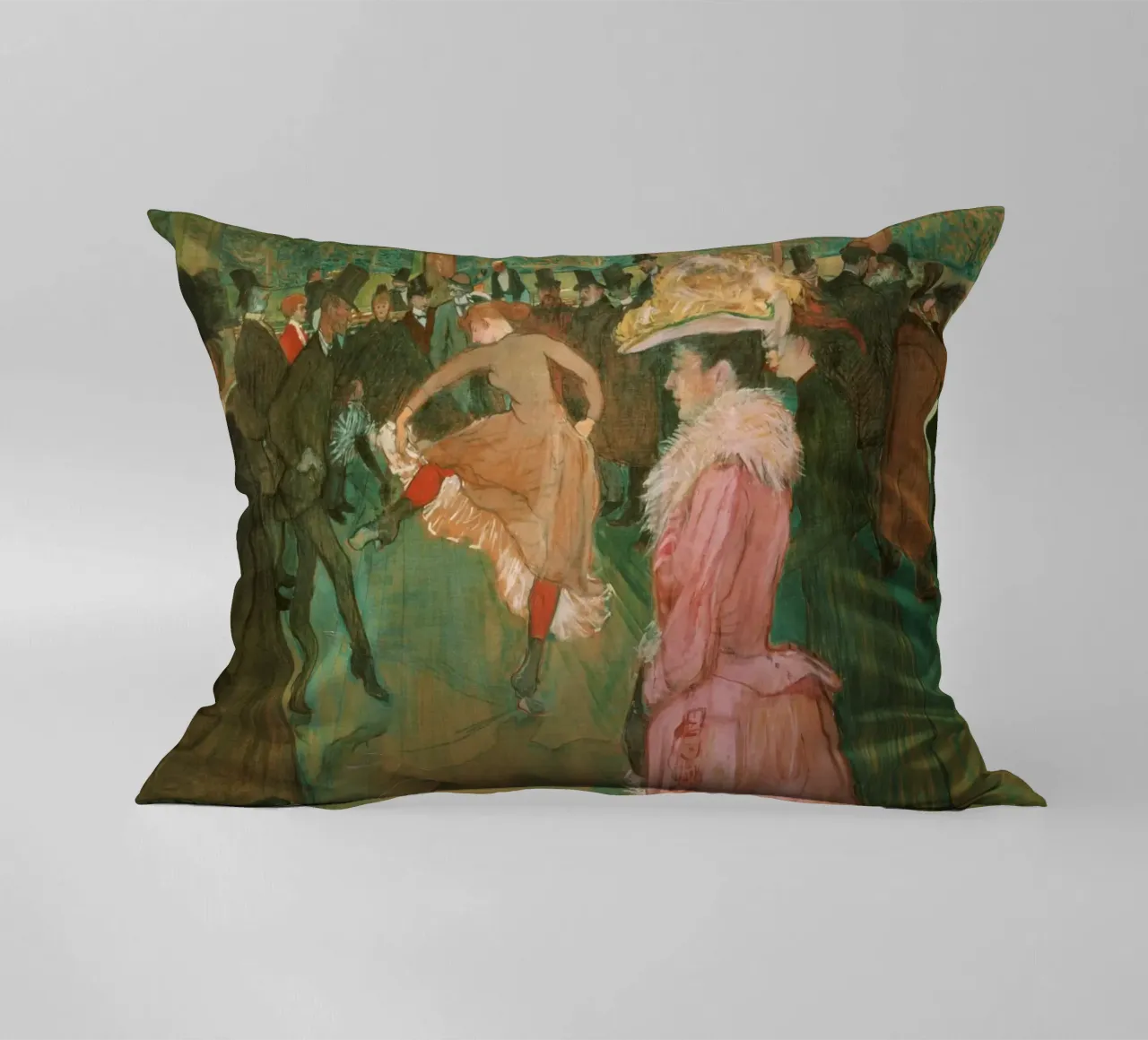 Henri de Toulouse-Lautrec - La danza cuscino da Timeless Artworks