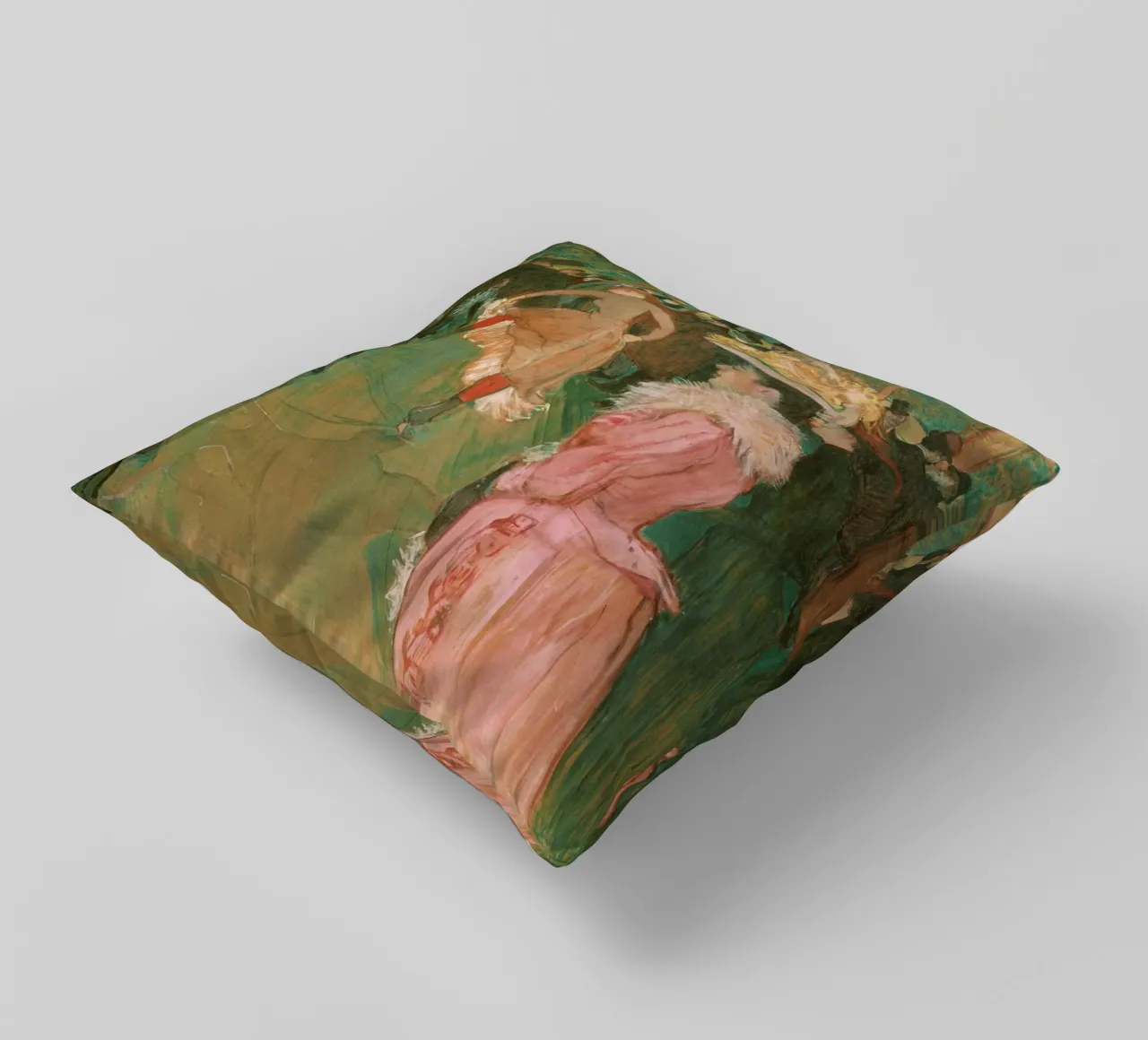 Henri de Toulouse-Lautrec - La danza cuscino da Timeless Artworks