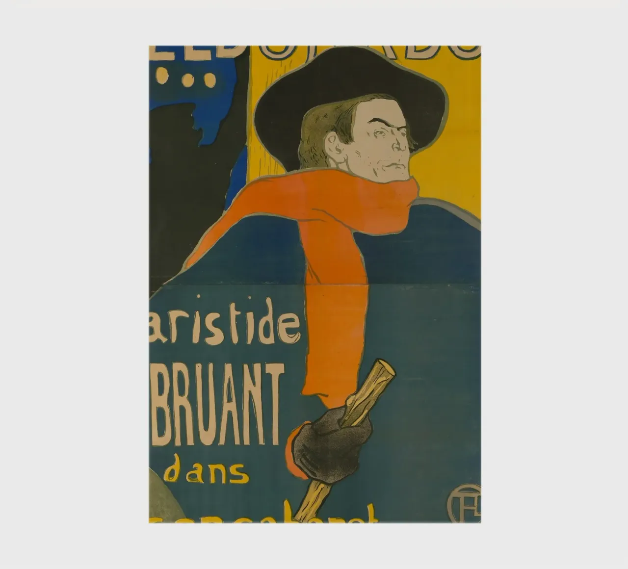 Henri de Toulouse-Lautrec - Eldorado: Aristide Bruant diario da Timeless Artworks