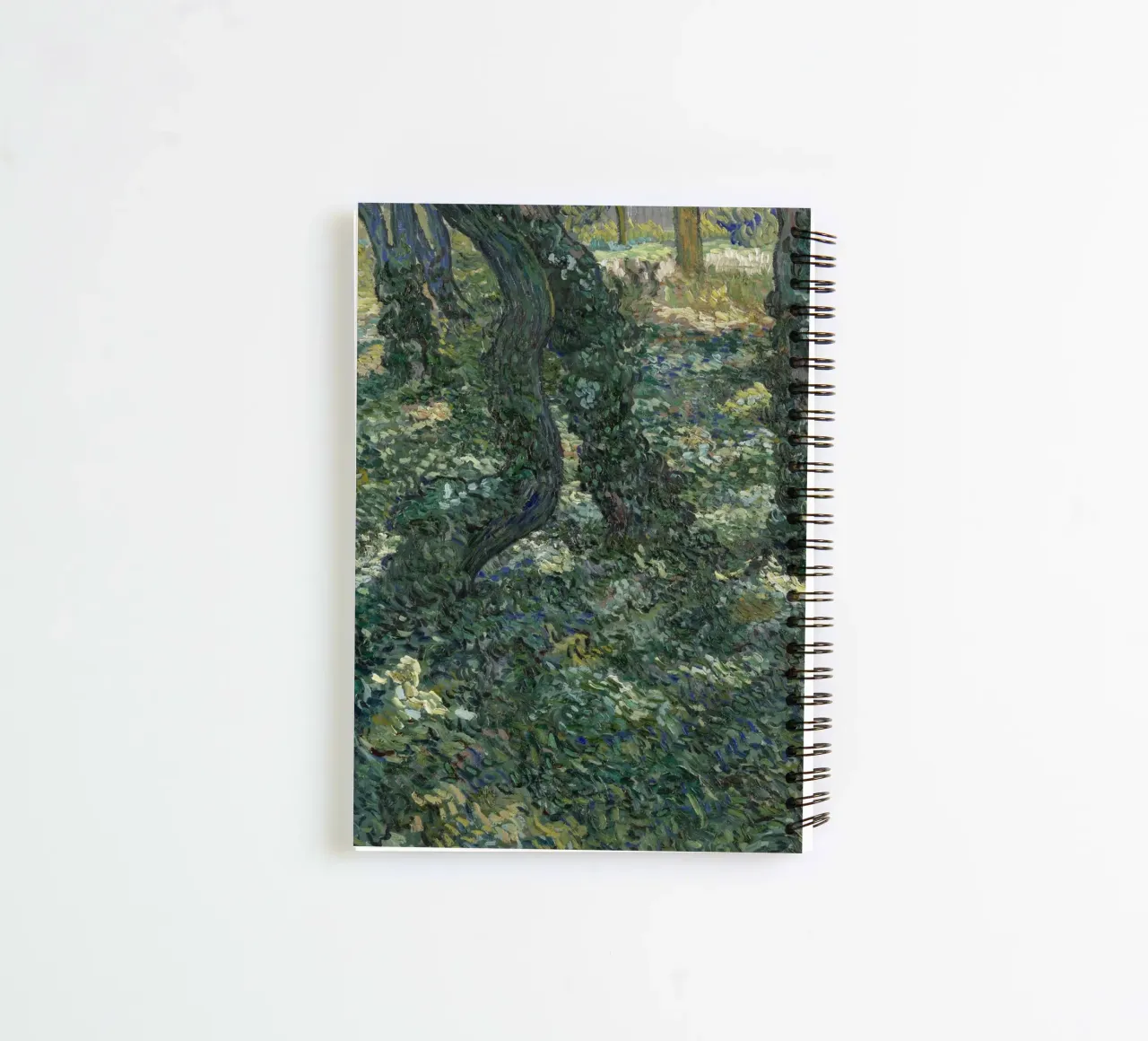 Vincent van Gogh - Undergrowth spiral notebook by Timeless Artworks