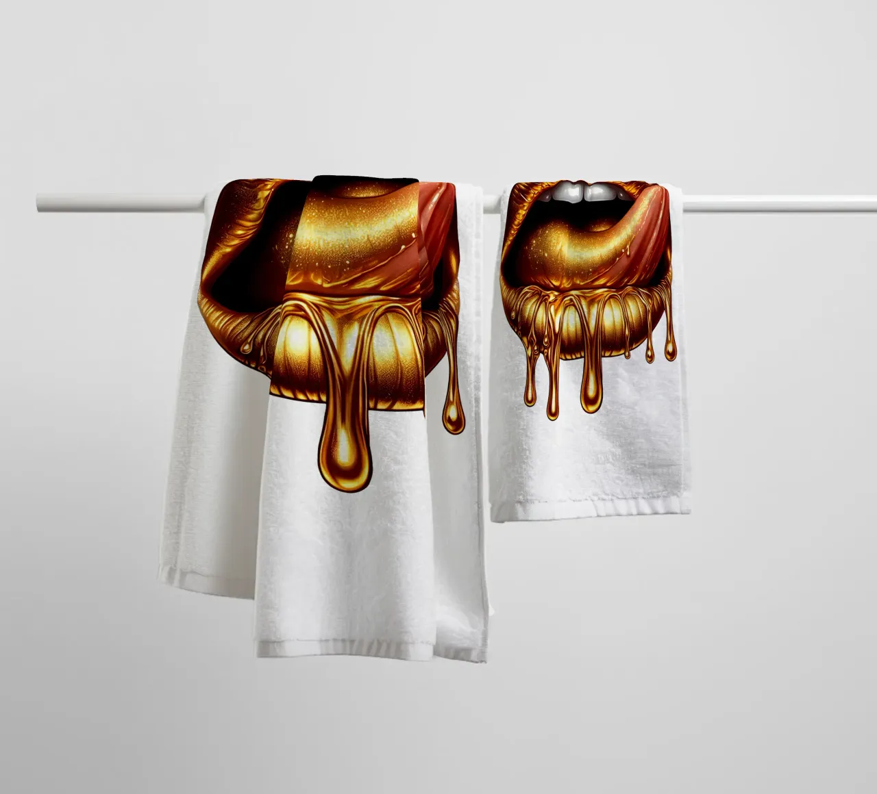LABBRA GRONDANTI D'ORO asciugamano da bagno da ARTOMATIC