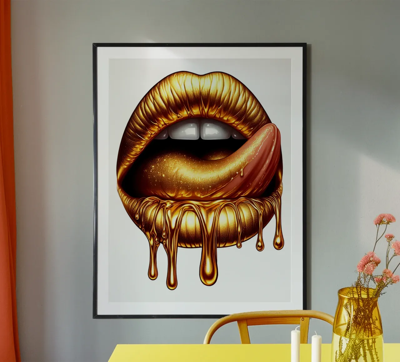 LABBRA GRONDANTI D'ORO carta hahnemühle da ARTOMATIC