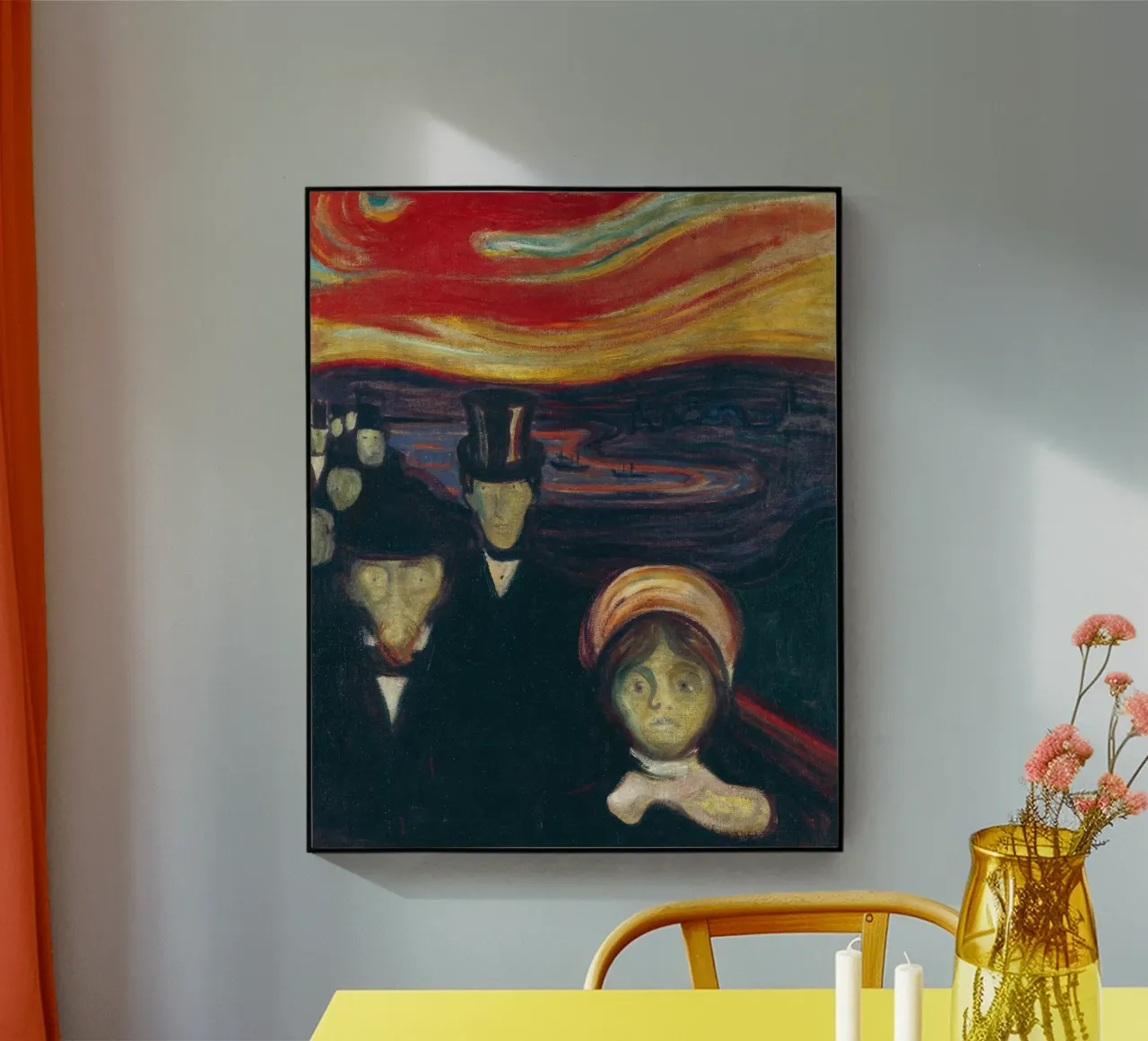 Edvard Munch - Ansia plexiglass da Timeless Artworks