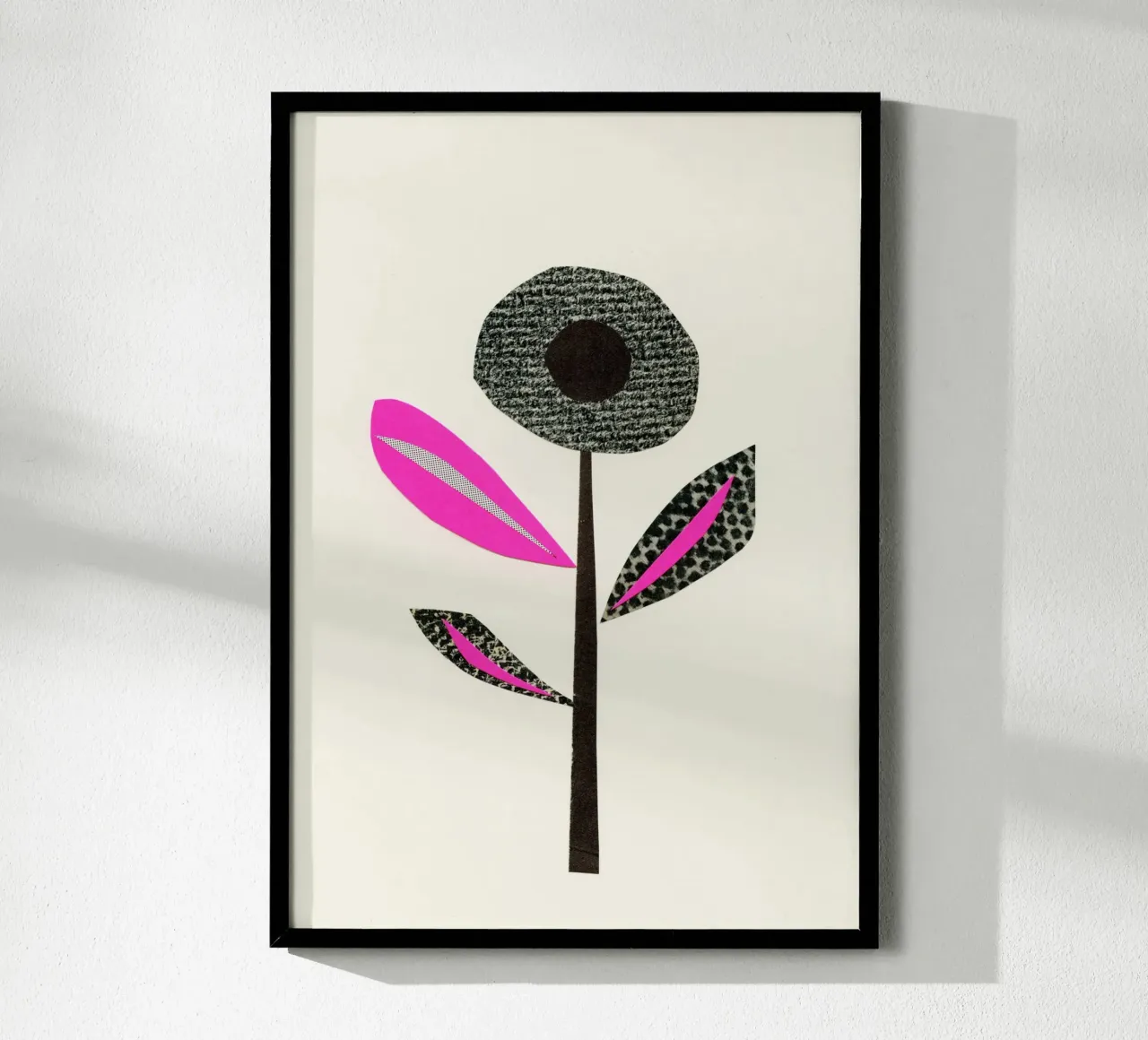 Fiore astratto II poster da Cassia Beck Collage