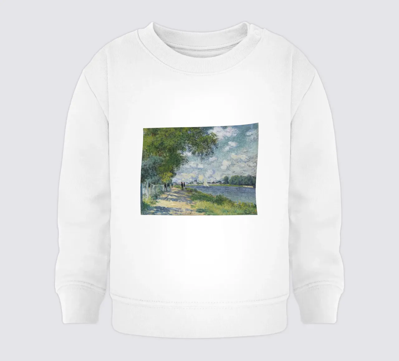 Claude Monet - La Senna felpa neonato da Timeless Artworks