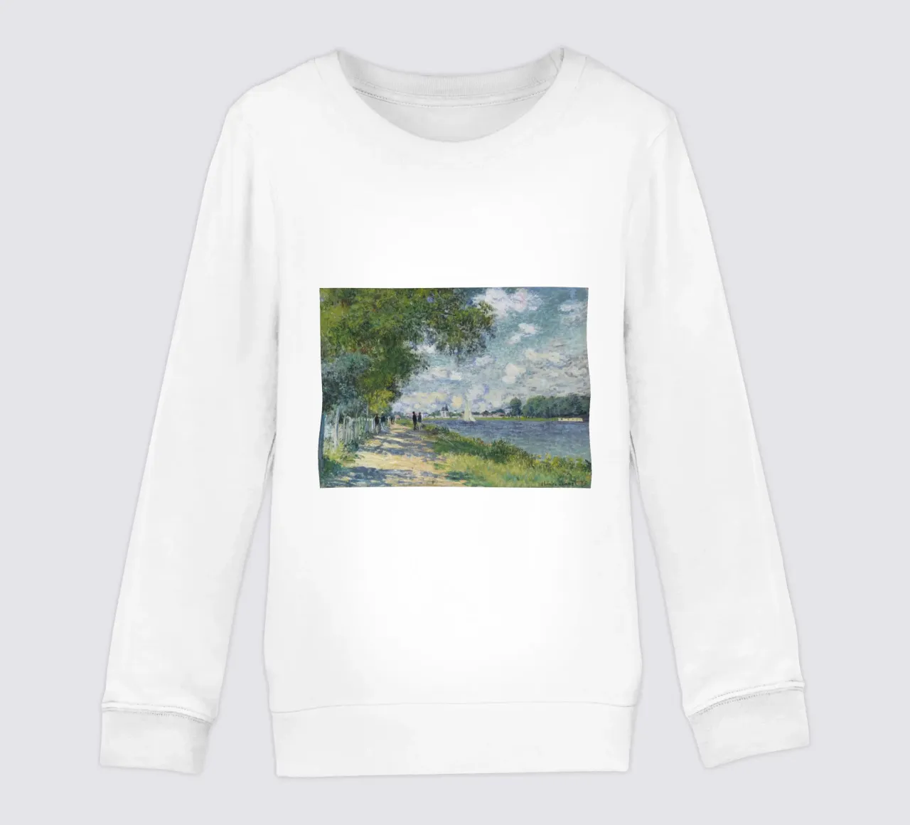 Claude Monet - La Senna felpa bambino da Timeless Artworks