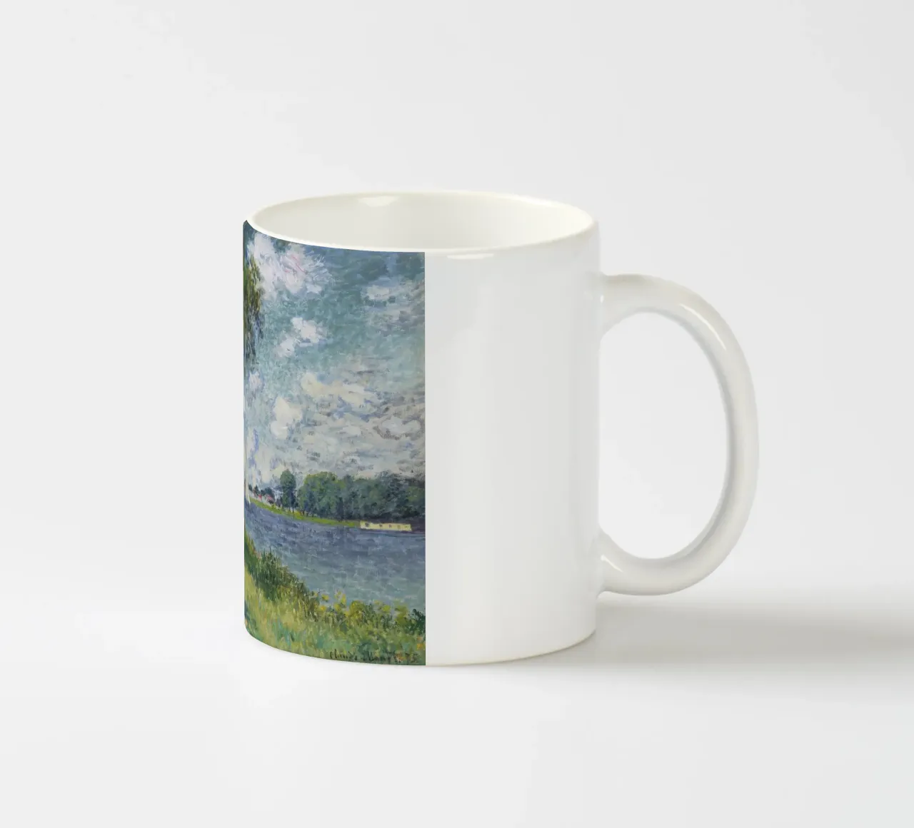 Claude Monet - La Senna tazza in ceramica da Timeless Artworks