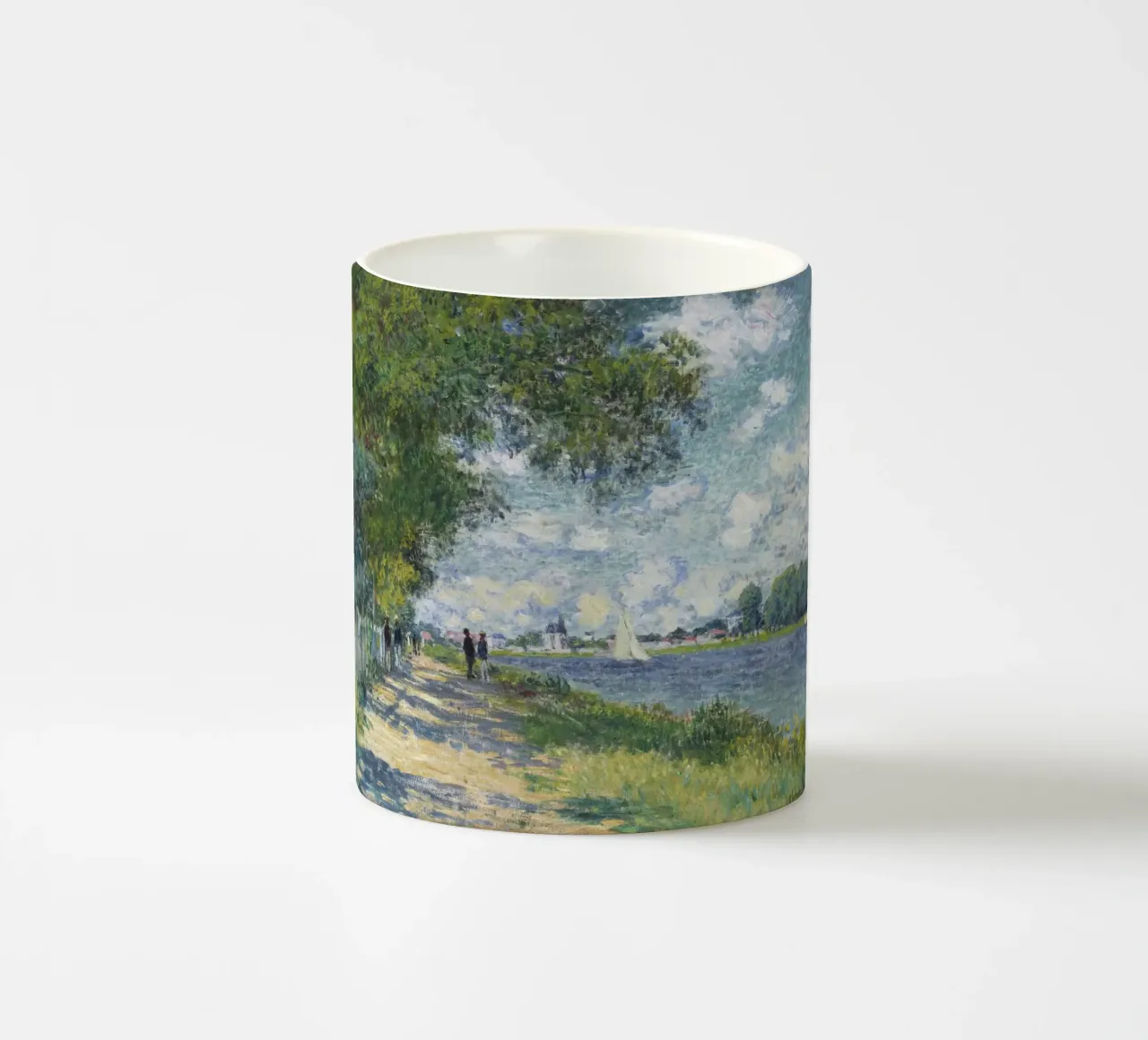 Claude Monet - La Senna tazza in ceramica da Timeless Artworks