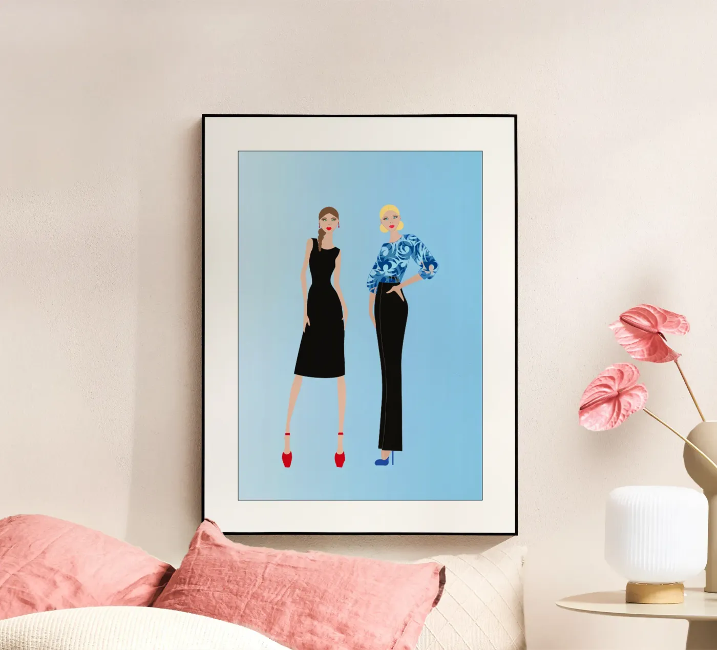 Blue Acryl-Glas von SunflowerDE