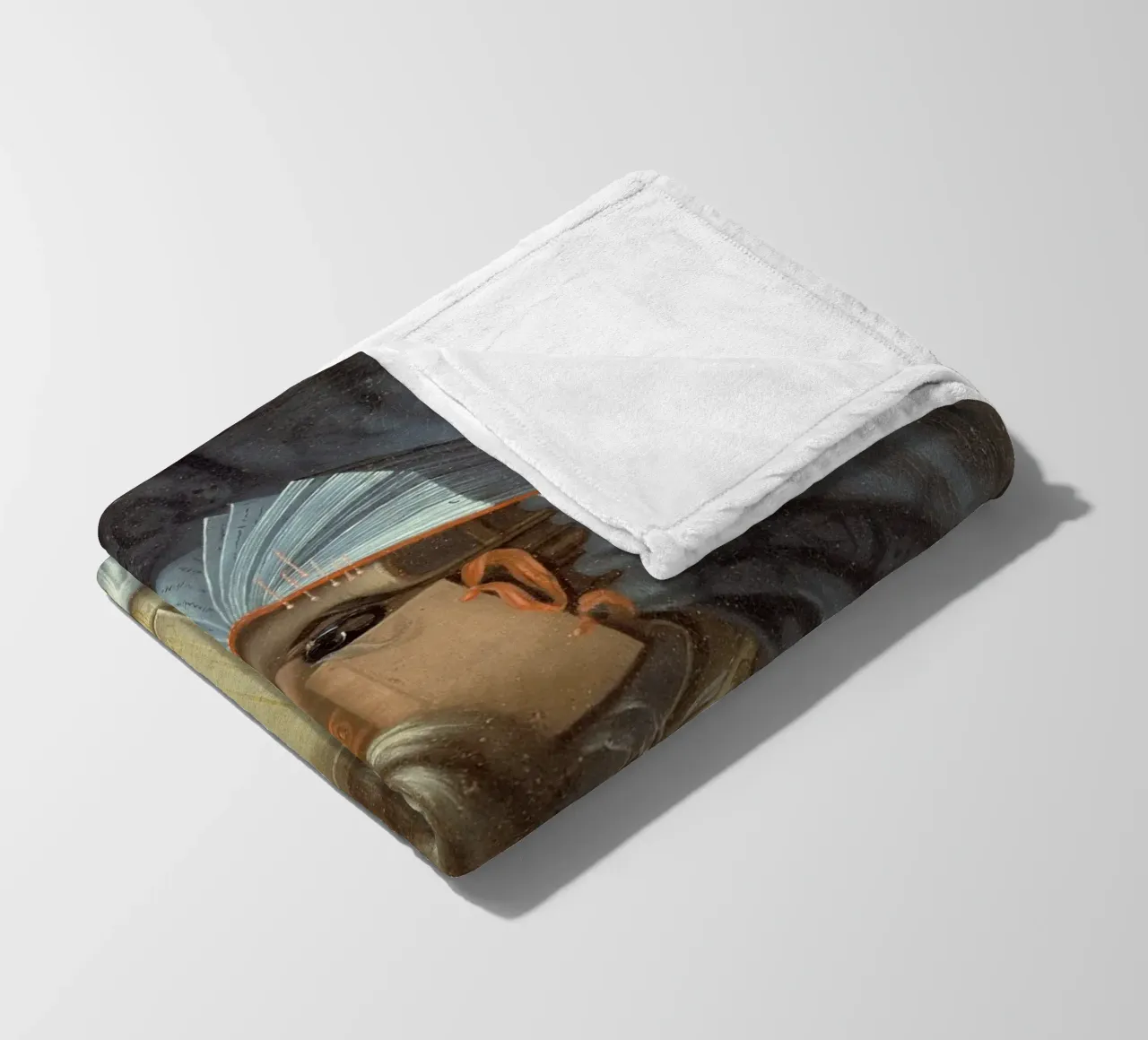 Giuseppe Arcimboldo - The librarian coperta in pile da Timeless Artworks