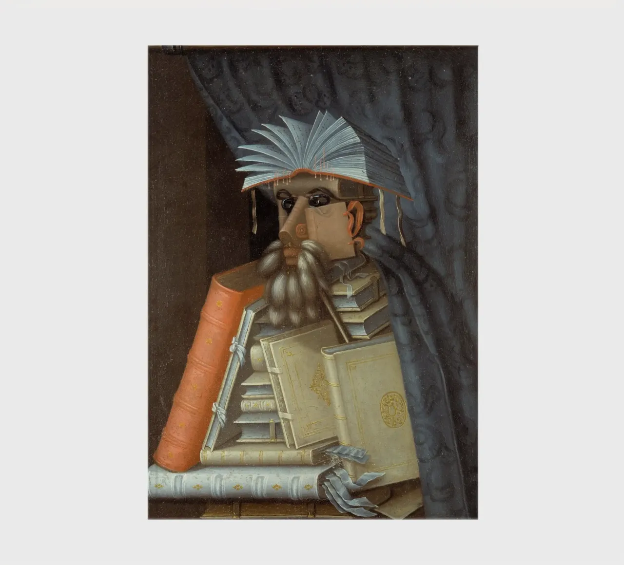 Giuseppe Arcimboldo - The Librarian notebook by Timeless Artworks