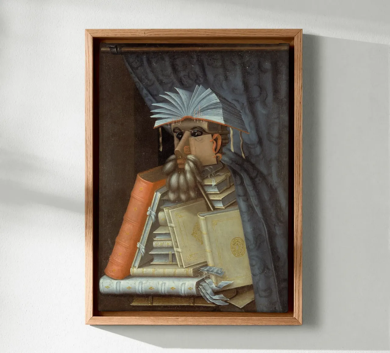 Giuseppe Arcimboldo - The Librarian canvas by Timeless Artworks