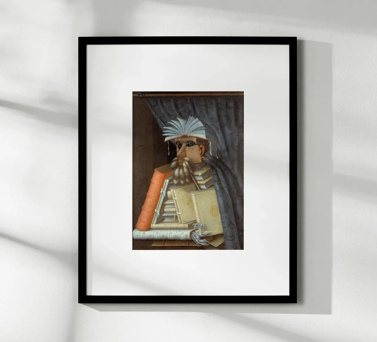 Giuseppe Arcimboldo - The librarian carta hahnemühle da Timeless Artworks