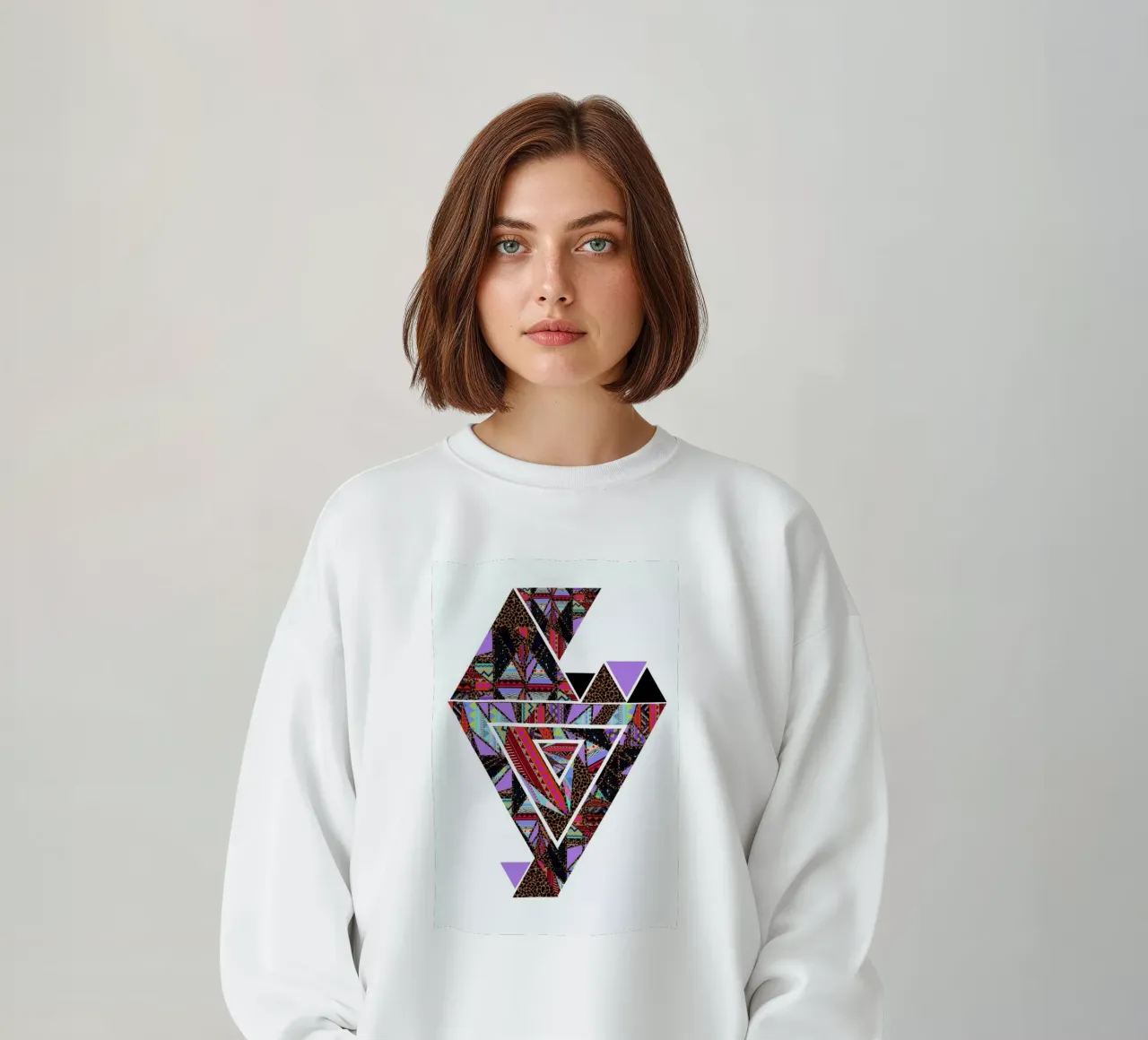 Retro Kaleido felpa da Vasare Nar