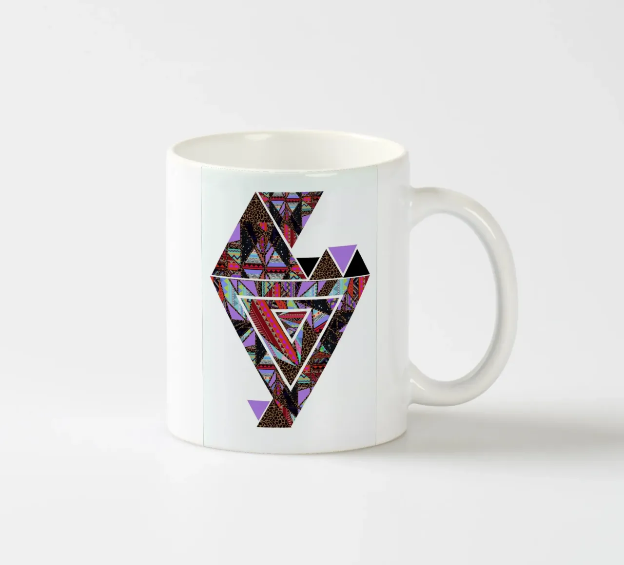 Retro Kaleido tazza in ceramica da Vasare Nar
