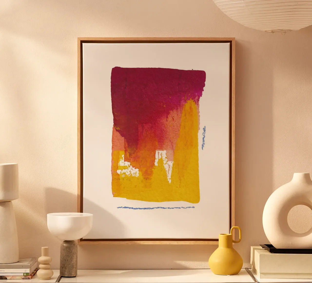 The Setting Sun #3 canvas van Jasmyncheng
