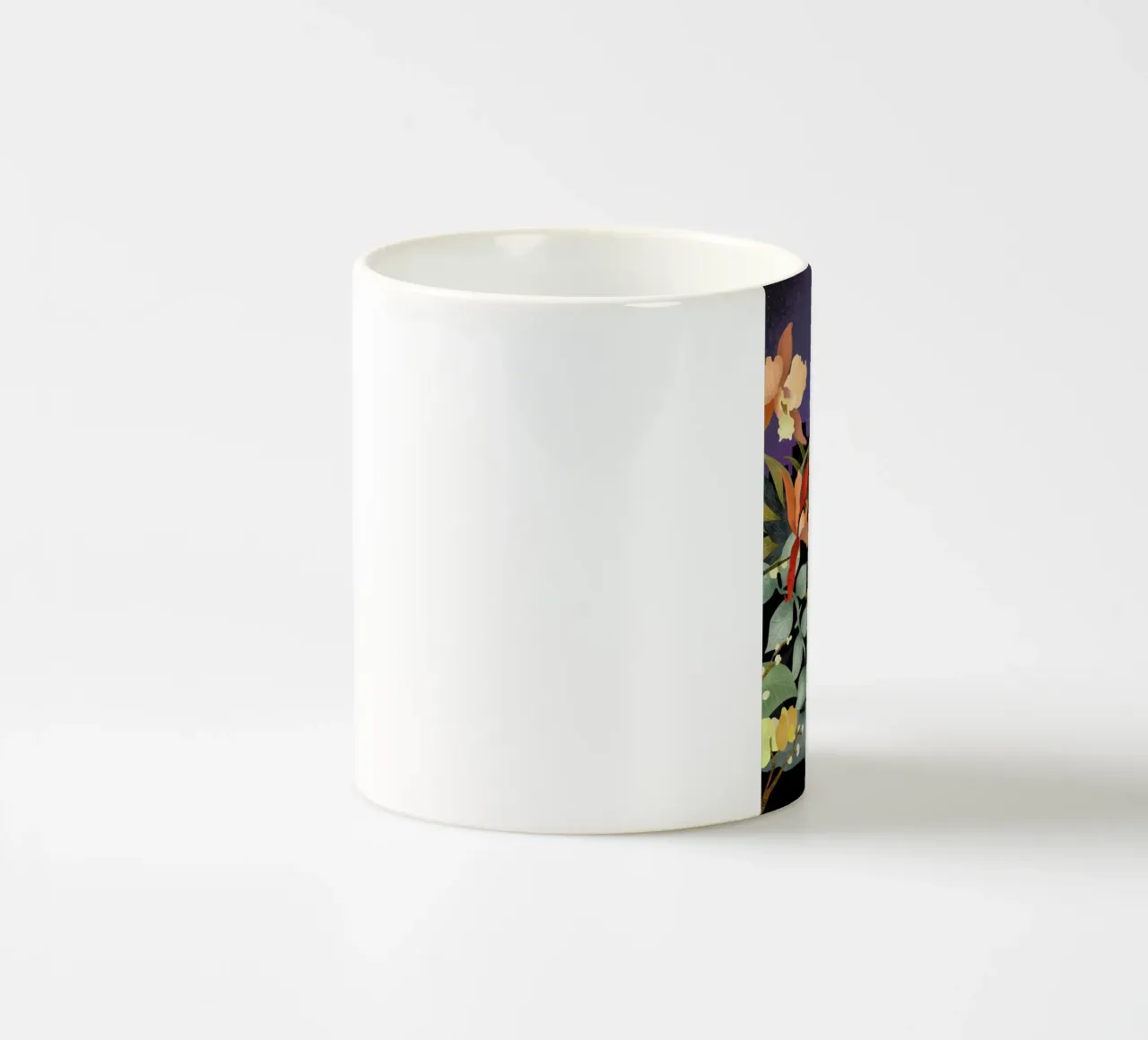 Cocktails and Orchids tazza in ceramica da Amalia Restrepo