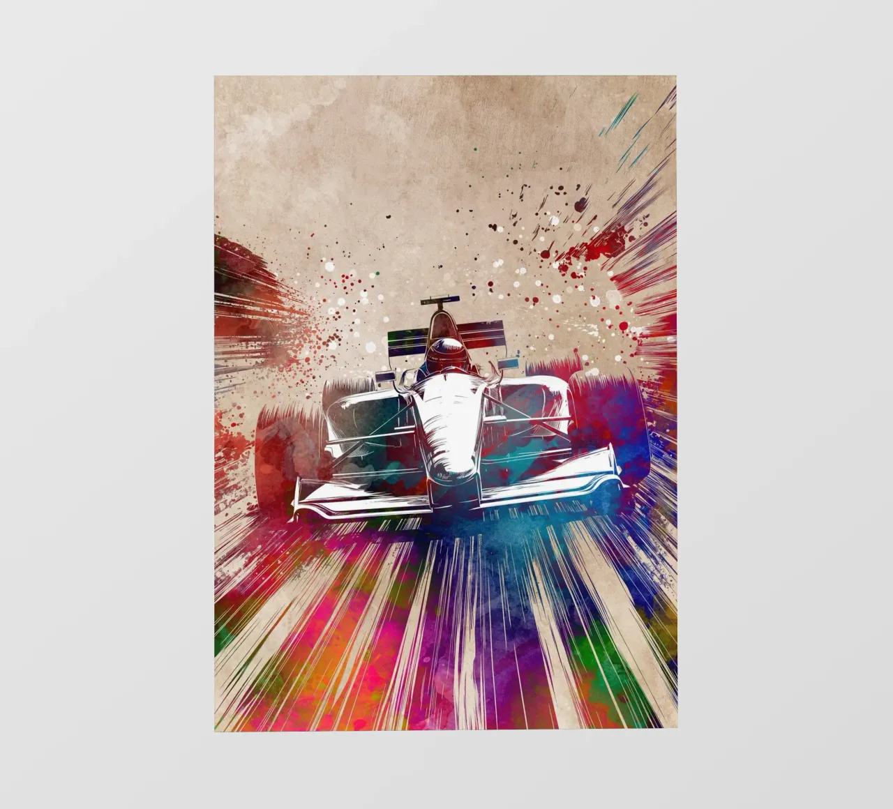 Car racing sport art photo wallpaper by Justyna Jaszke JBJart