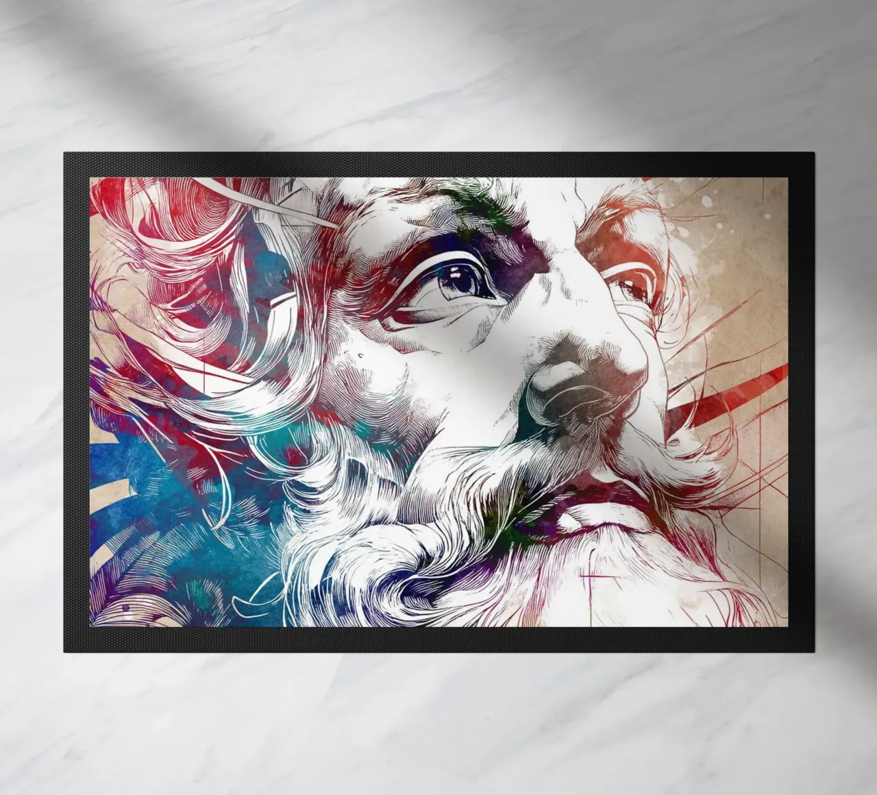 Leonardo arte digitale zerbino da Justyna Jaszke JBJart