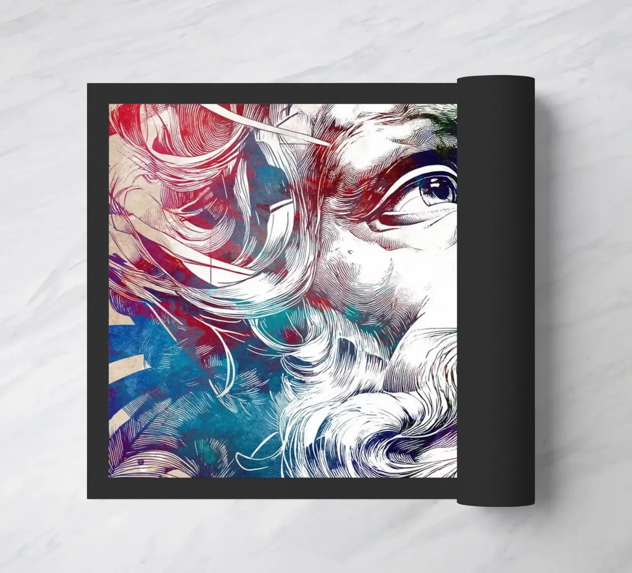 Leonardo arte digitale zerbino da Justyna Jaszke JBJart