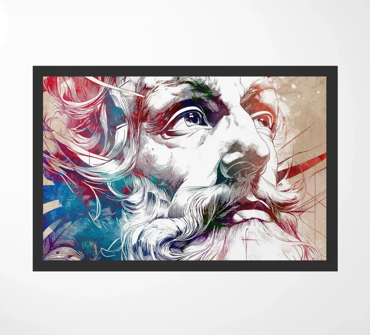 Leonardo arte digitale zerbino da Justyna Jaszke JBJart