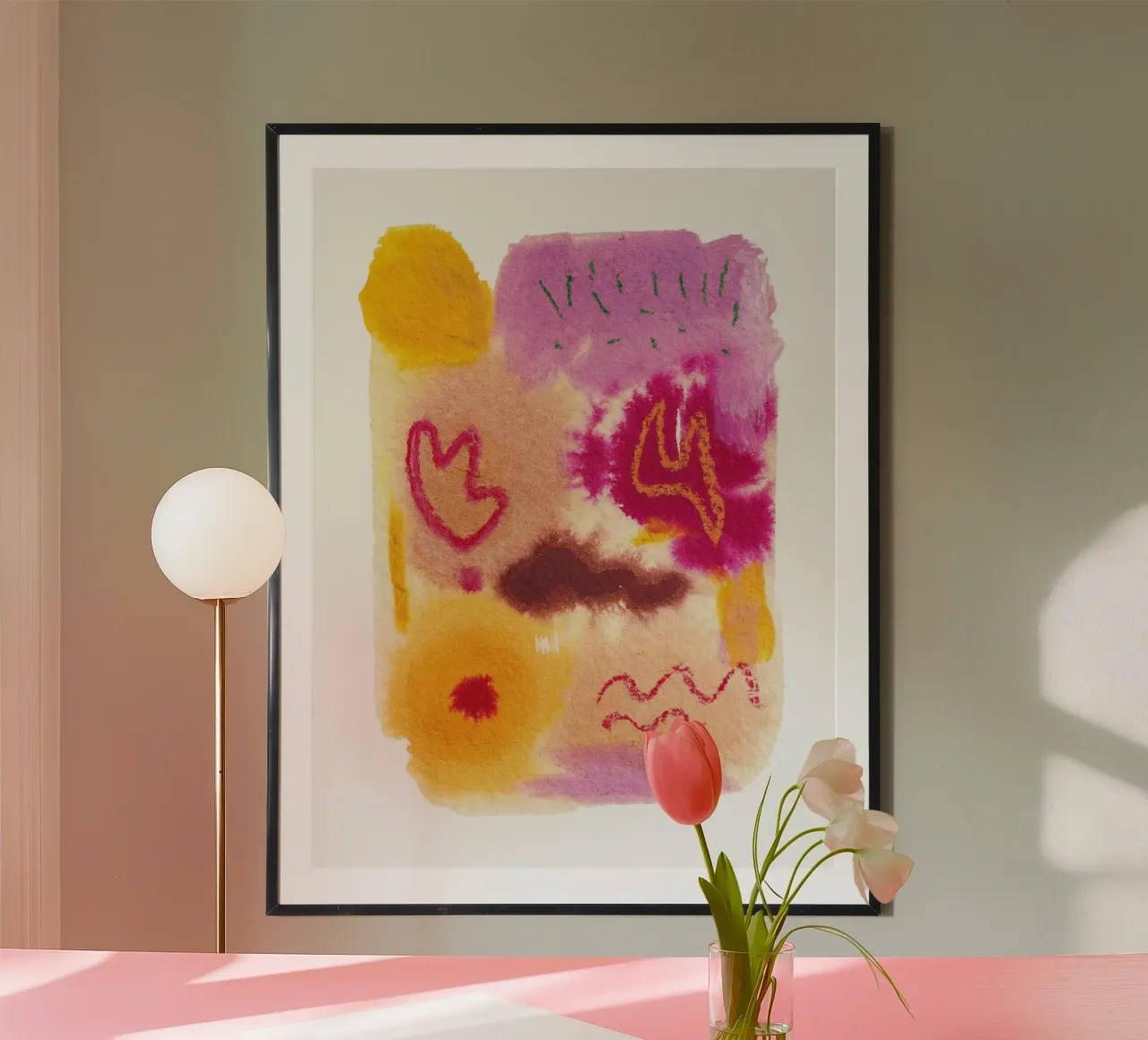 Boulevard Dreams poster con telaio in plastica da Jasmyncheng
