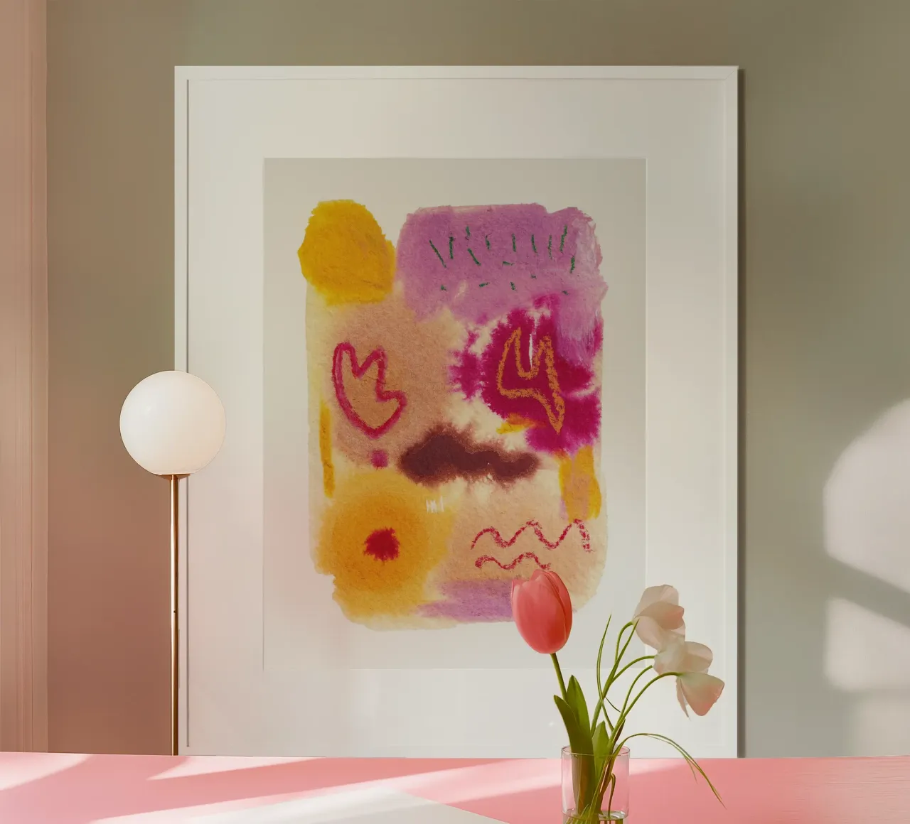 Boulevard Dreams poster con telaio in plastica da Jasmyncheng