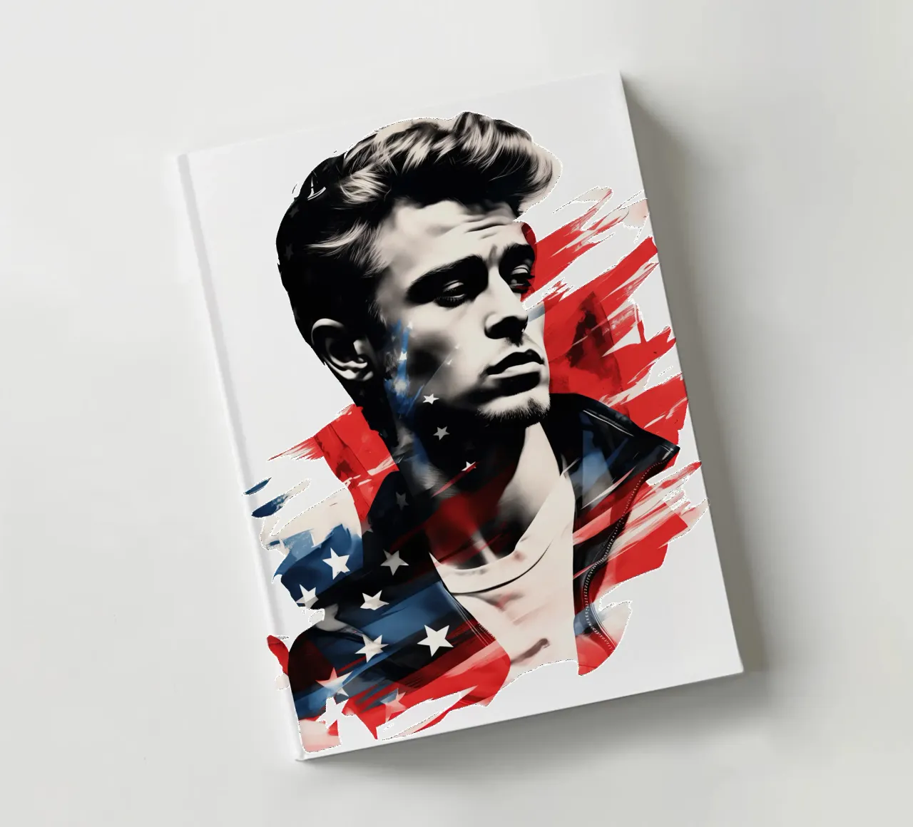 James Dean | Face of a generation | In US colours notebook by Autofocus