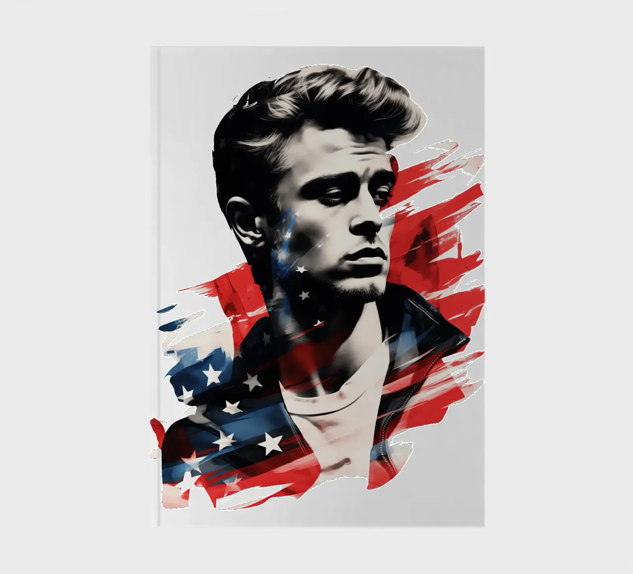 James Dean | Face of a generation | In US colours notebook by Autofocus