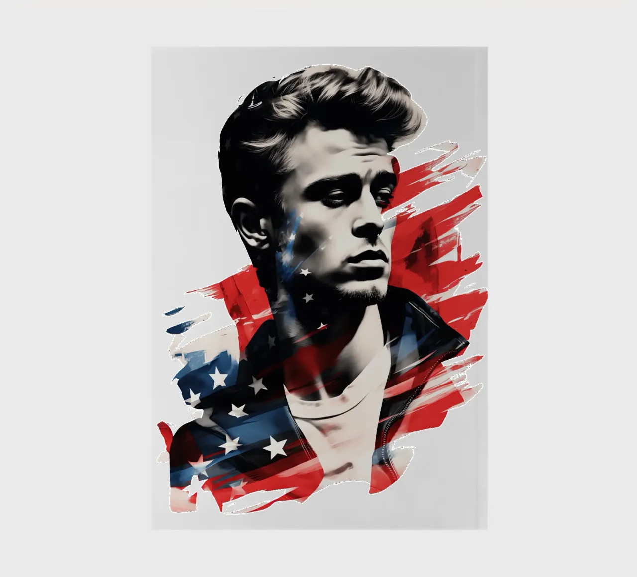 James Dean | Face of a generation | In US colours notebook by Autofocus
