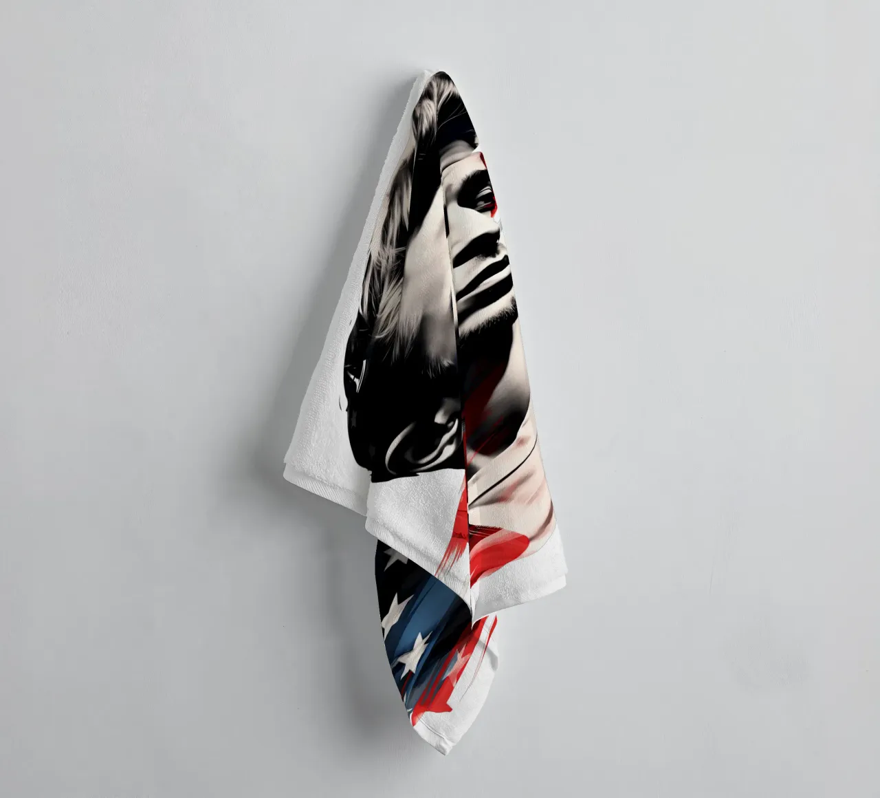 James Dean | Face of a generation | In US colours towel by Autofocus