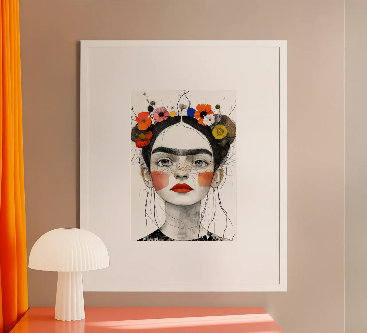 Ragazza come te arte digitale poster da Justyna Jaszke JBJart