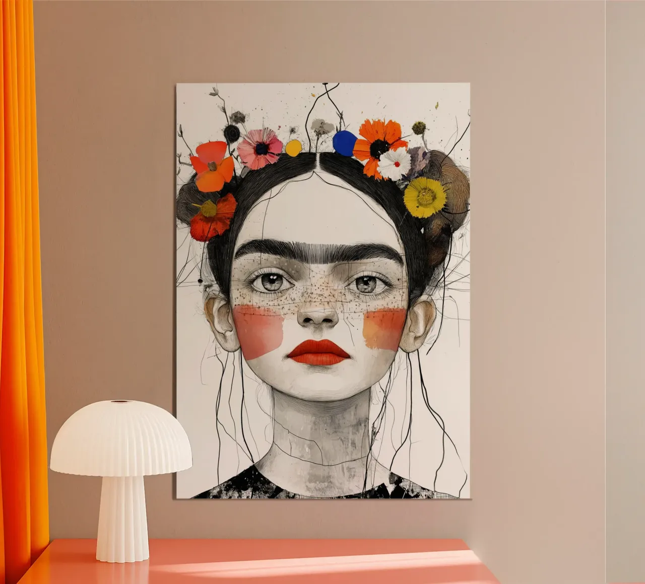 Ragazza come te arte digitale poster da Justyna Jaszke JBJart