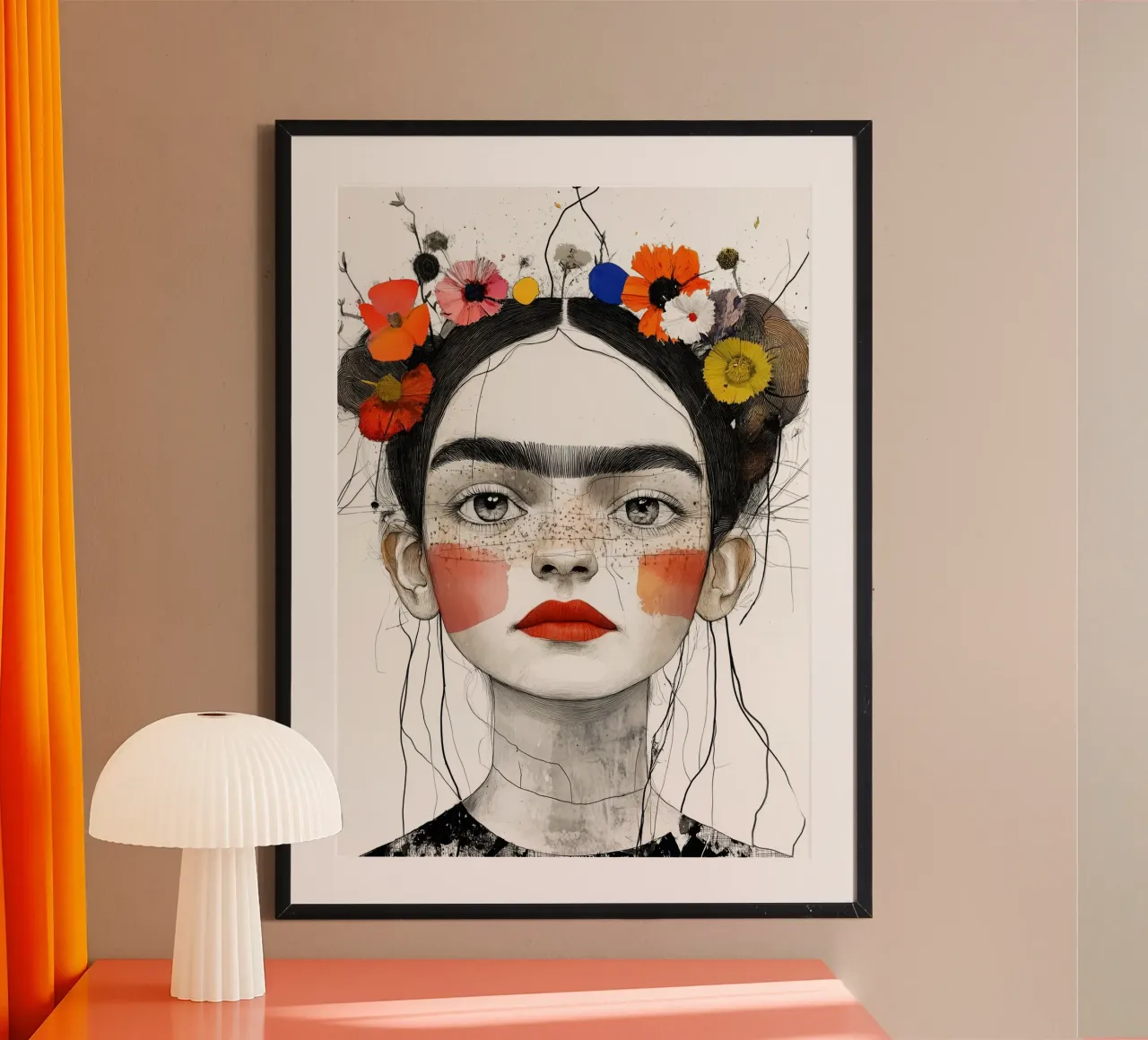 Ragazza come te arte digitale poster da Justyna Jaszke JBJart