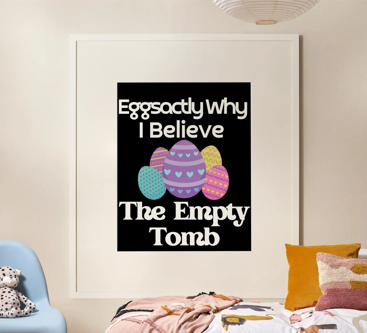 C'est exactement la raison pour laquelle je crois que le tombeau vide sert à montrer la foi. poster de Lionandlamb