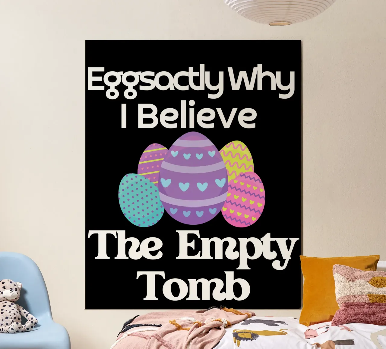 C'est exactement la raison pour laquelle je crois que le tombeau vide sert à montrer la foi. poster de Lionandlamb