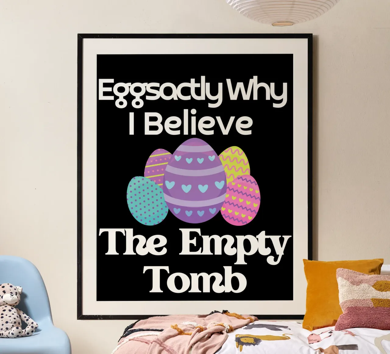 C'est exactement la raison pour laquelle je crois que le tombeau vide sert à montrer la foi. poster de Lionandlamb