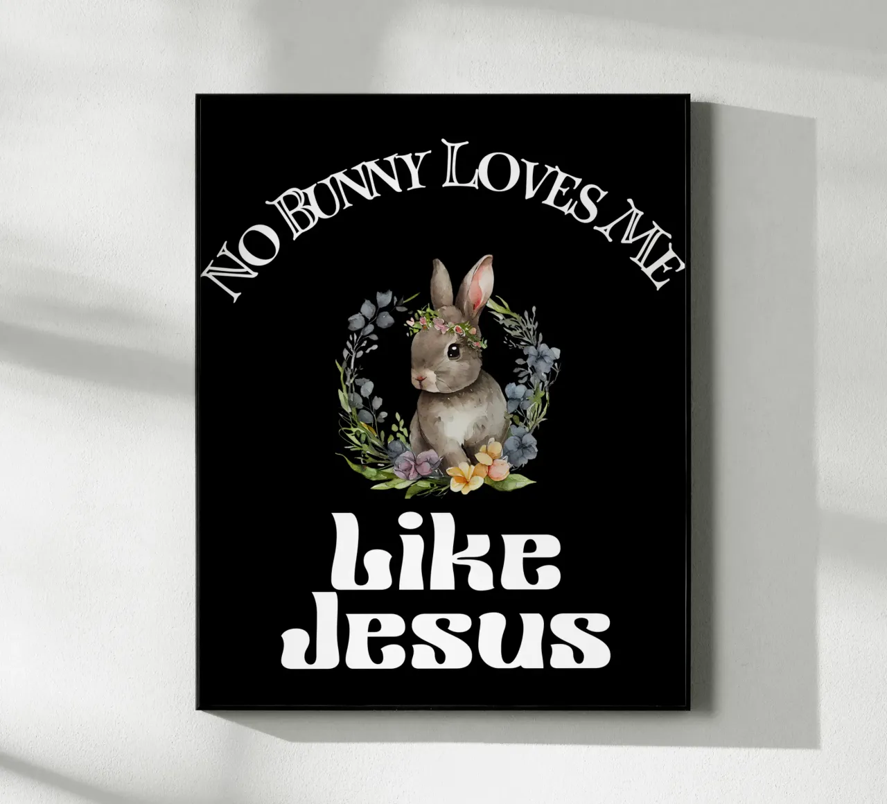 No Bunny me ama como Jesús utiliza para demostrar su fe metacrilato de Lionandlamb