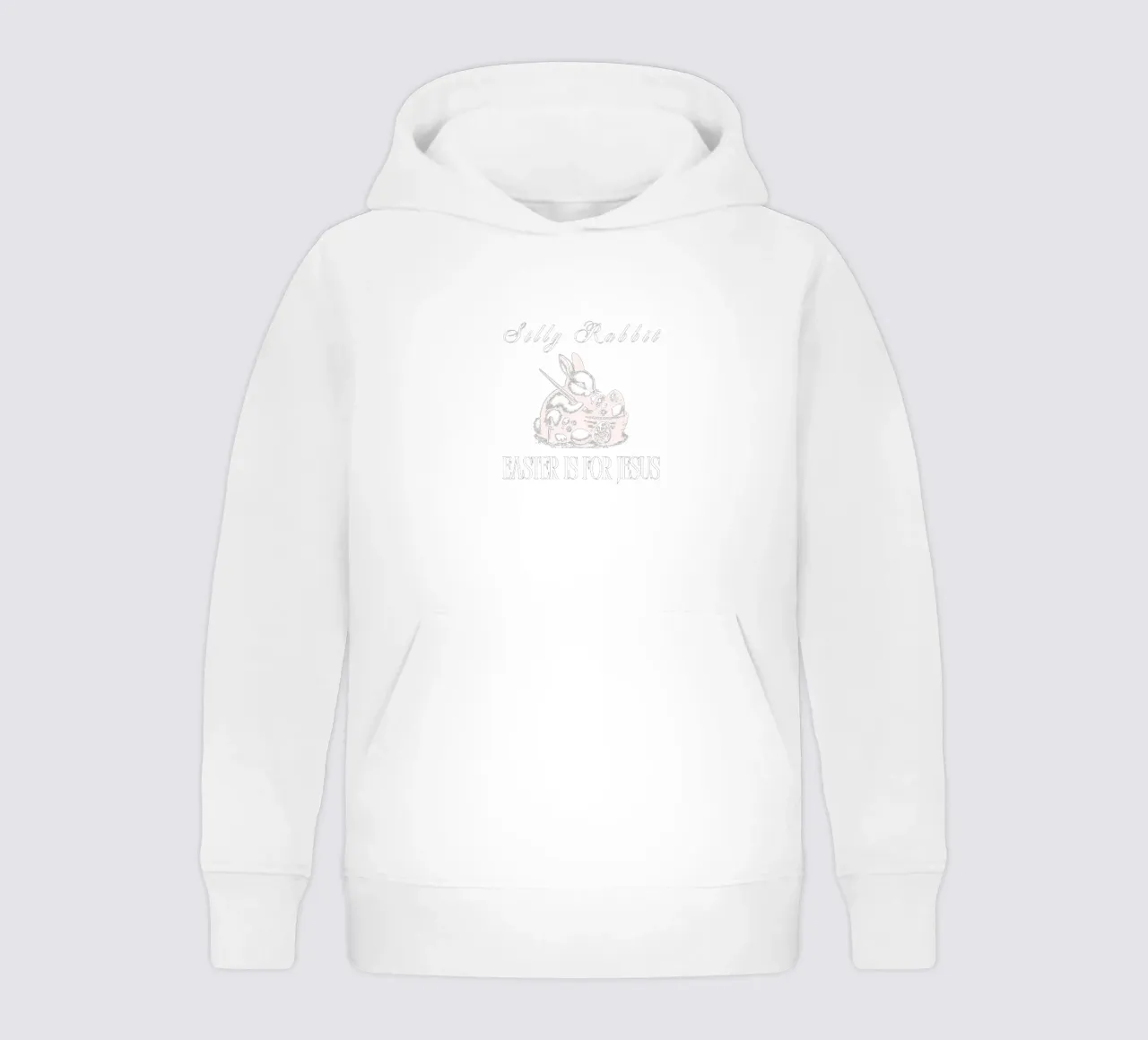 Silly Rabbit Pascua es para Jesús utilizar para mostrar su fe regalo sudadera con capucha para niño de Lionandlamb