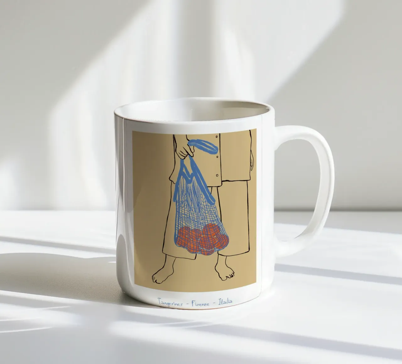 Mandarini di Firenze tazza in ceramica da tainah negreiros
