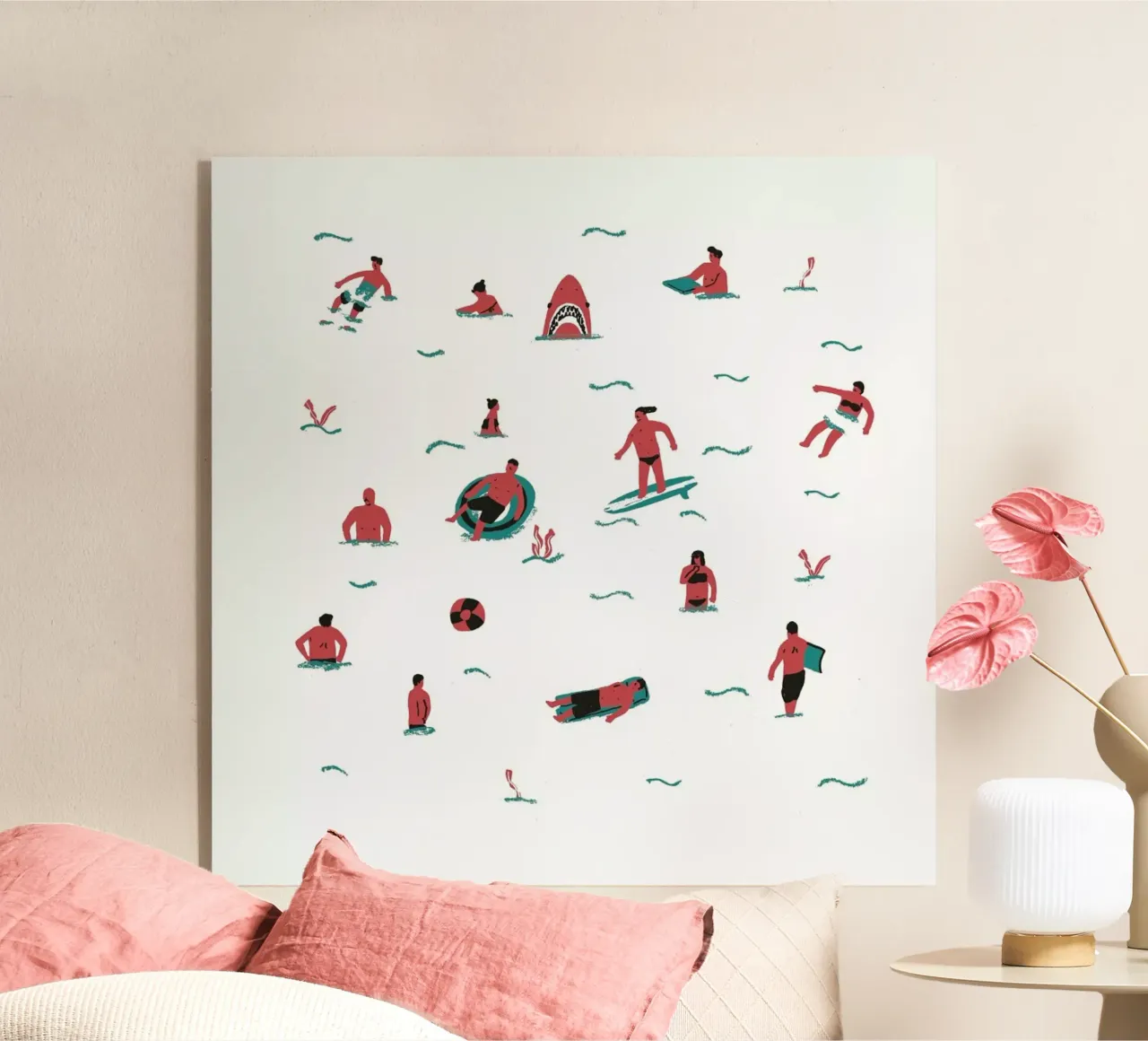 Nuotatori plexiglass da Alex Foster