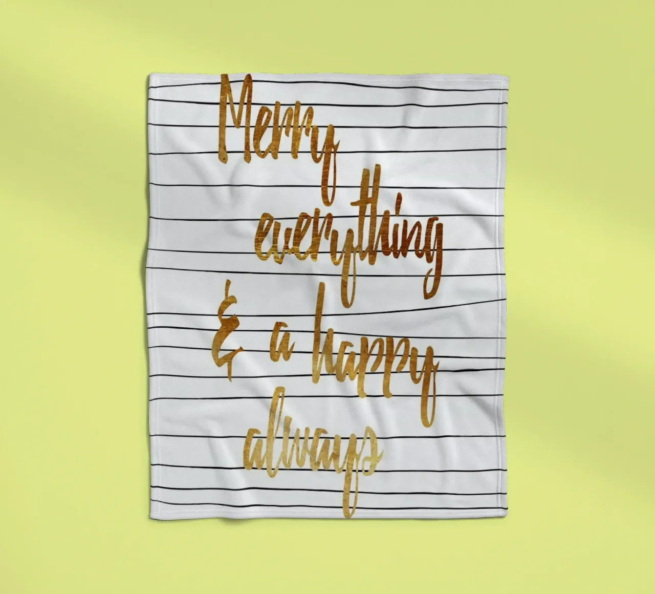 Merry Always coperta in pile da Froilein Juno