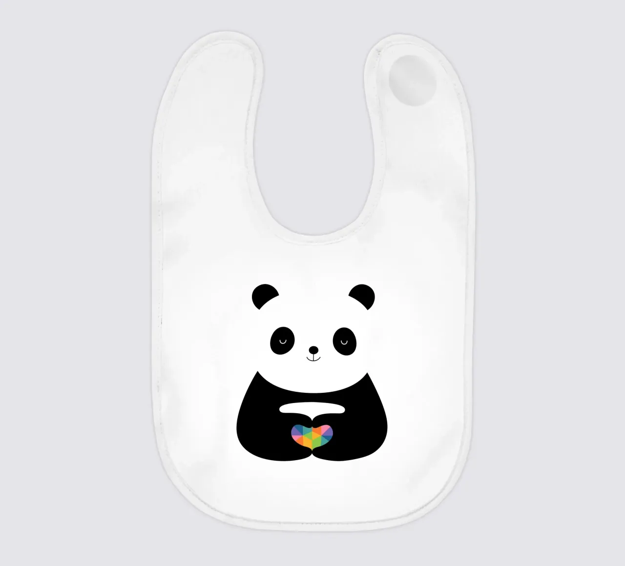 Panda-Liebe Babylätzchen von Andy Westface
