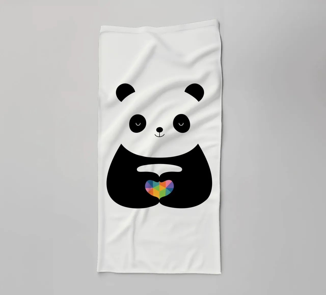 Panda-Liebe Handtuch von Andy Westface
